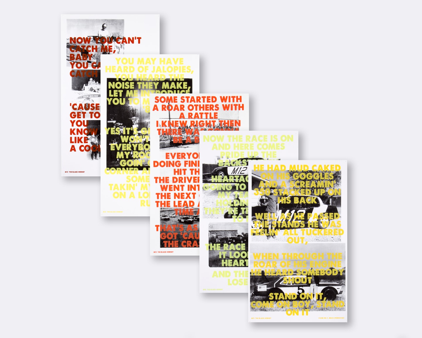 The Black Hornet *Five Poster Set