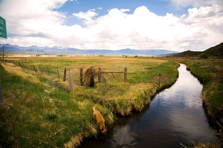 The People's Ditch in San Luis