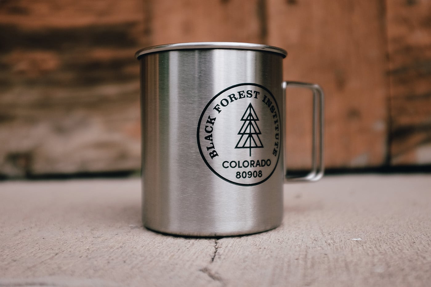 Black Forest Institute Stainless Steel Campfire Mug